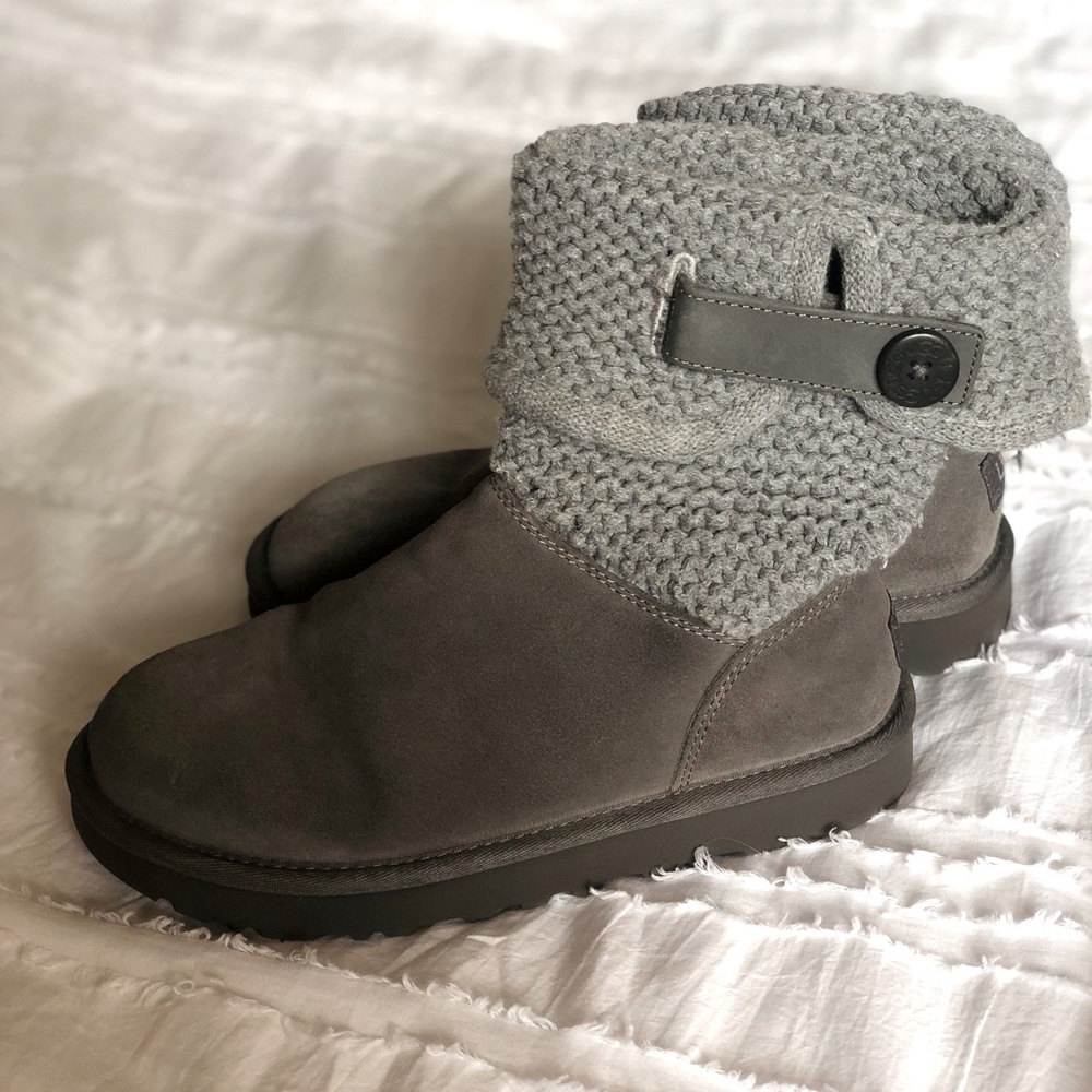 Knit & Suede UGGs